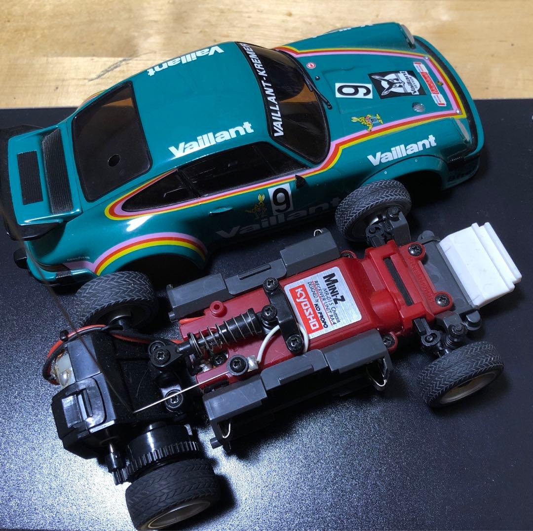 【ジャンク品】京商　ポルシェ934RSR シャーシセット