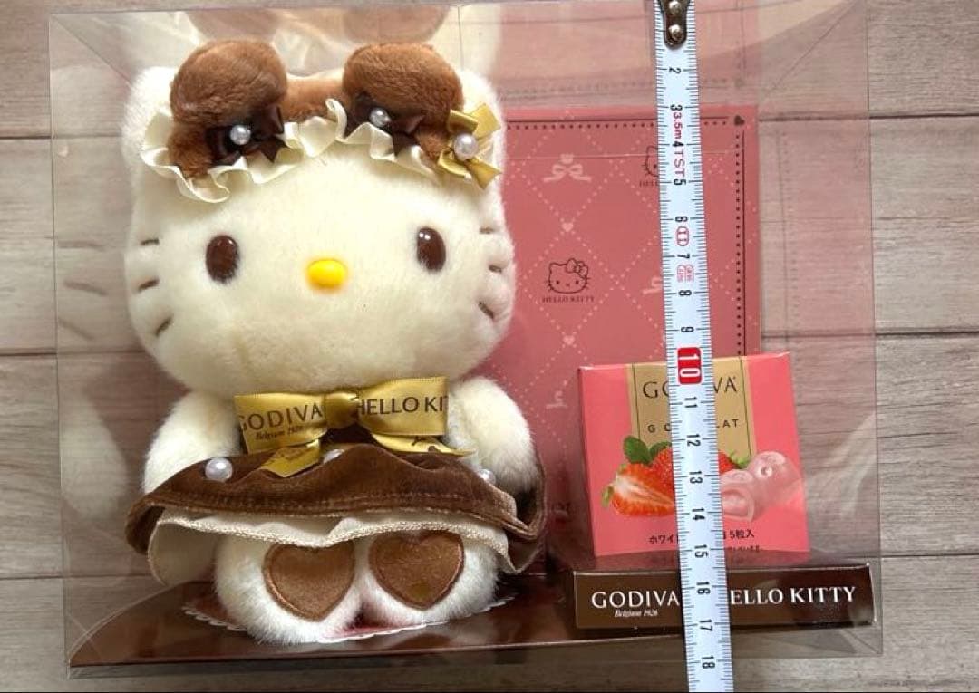 【新品】GODIVA＆ハローキティ ぬいぐるみ サンリオ