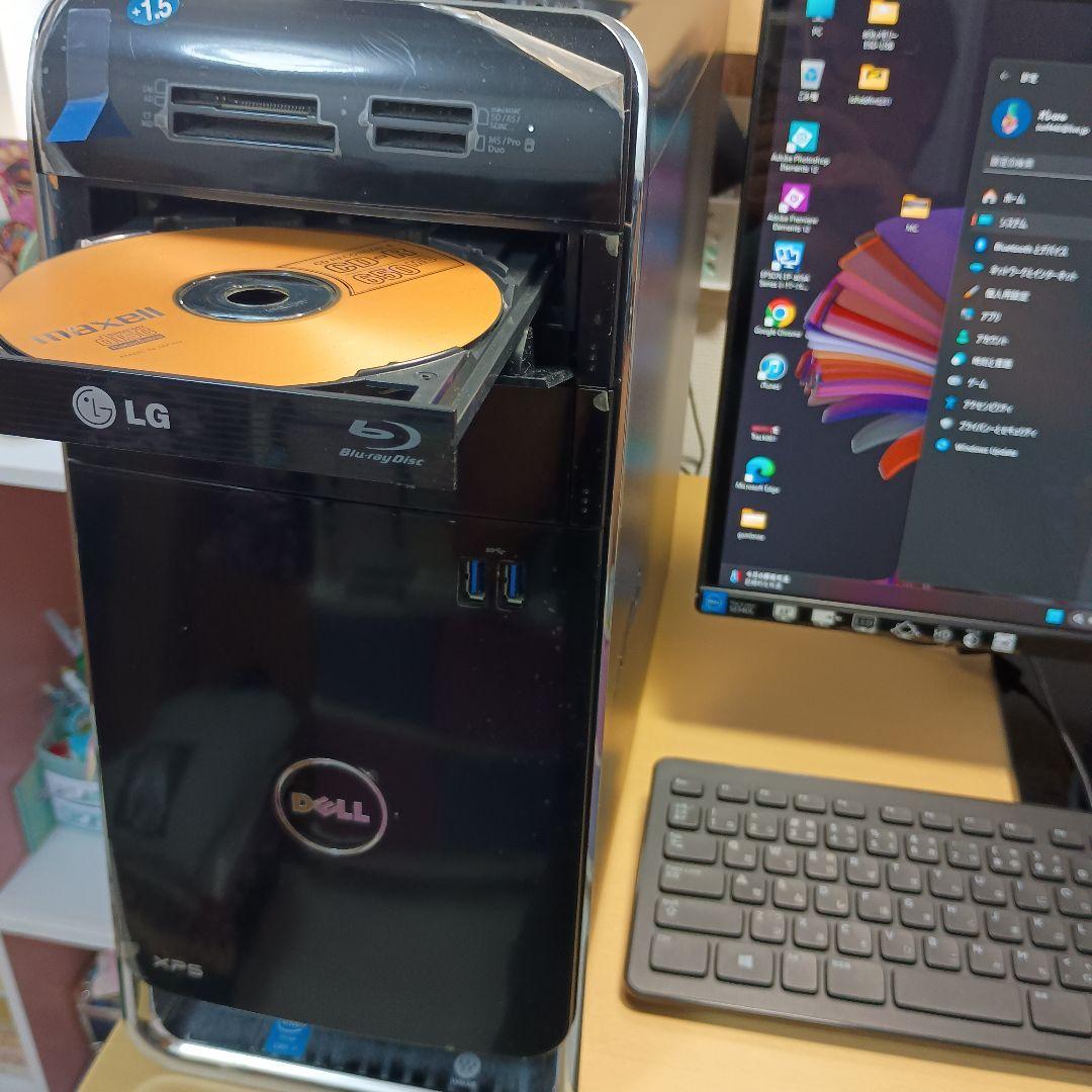 DELL XPS8700 本体 Blu-rayドライブ付きウィンドウズ１１ホーム
