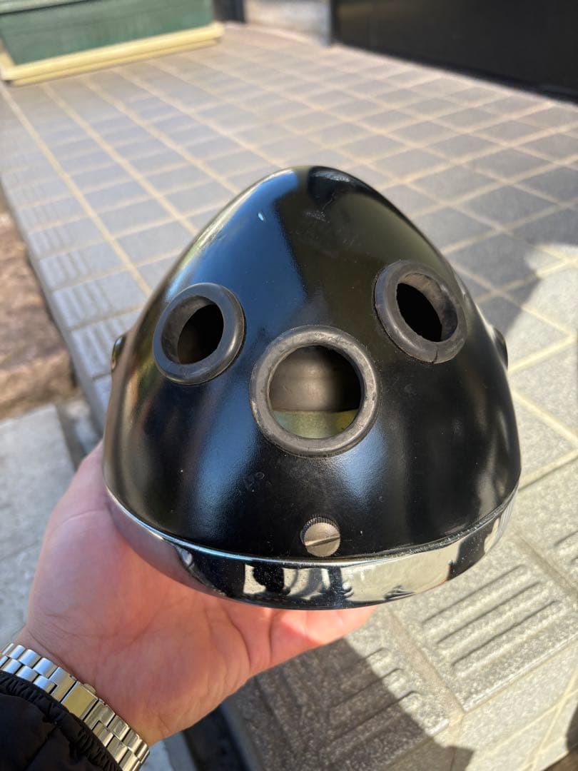 SR400についていたルーカスタイプヘッドライト