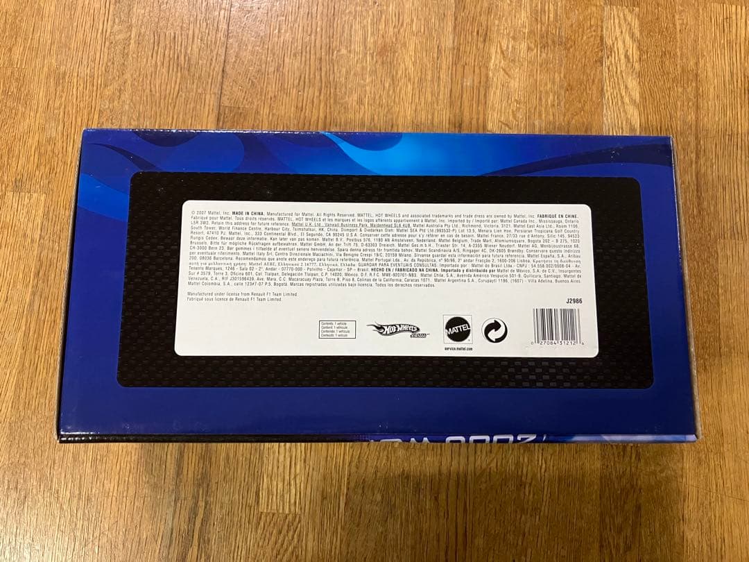 未開封 1/18 ホットウィール Renault F1 Team 2006 限定