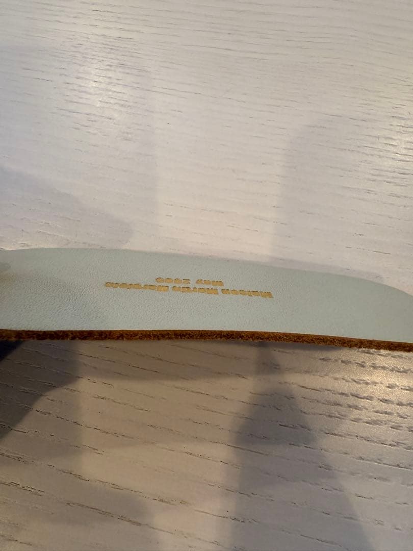 Martin Margiela 2005 インソール　足袋しおり　ブックマーク