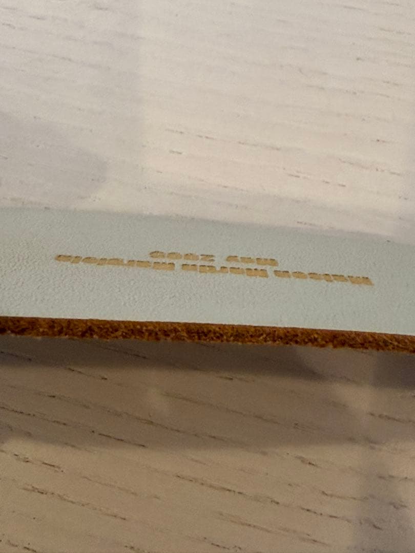 Martin Margiela 2005 インソール　足袋しおり　ブックマーク