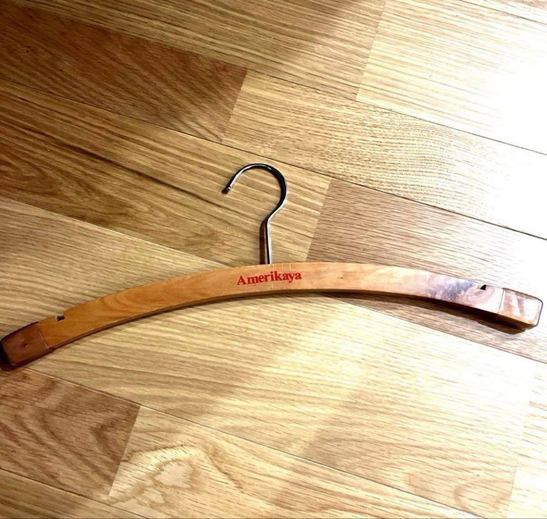 値下げ不可　ヴィンテージ　木製ハンガー　10本セット　　40本