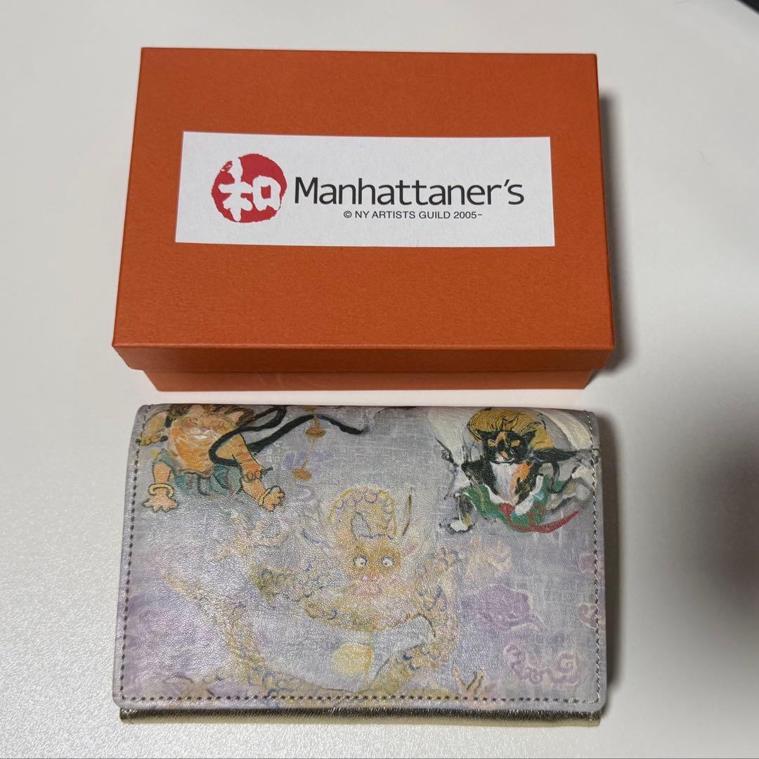 Manhattaner's アートプリント 二つ折り財布