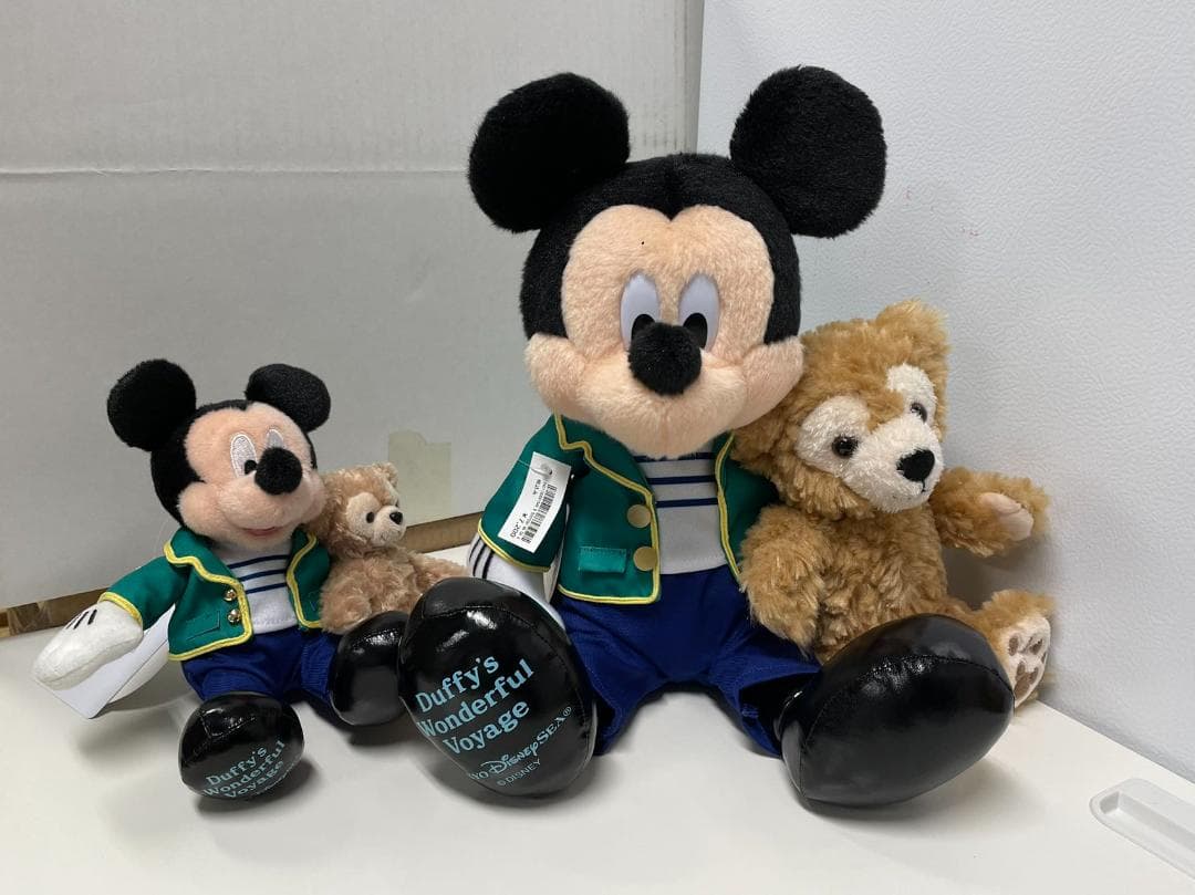 ミッキー＆ダッフィー ぬいぐるみ 【東京ディズニーシー限定】セット