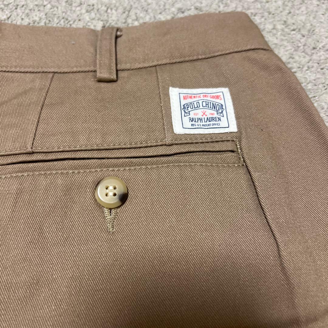 RALPH LAUREN for BEAMS ビッグチノ 31/30 膝ポニー