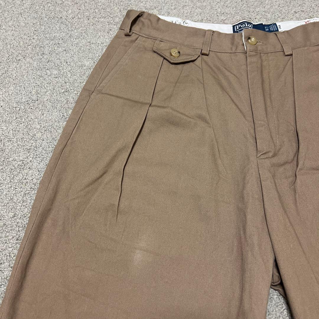 RALPH LAUREN for BEAMS ビッグチノ 31/30 膝ポニー