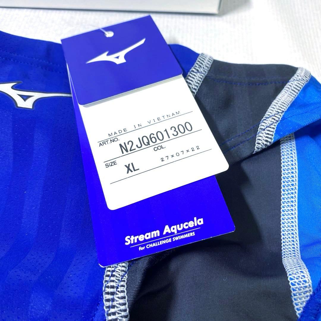 【新品】mizuno 競泳水着　FINA承認　ストリームアクセラ　表記XL