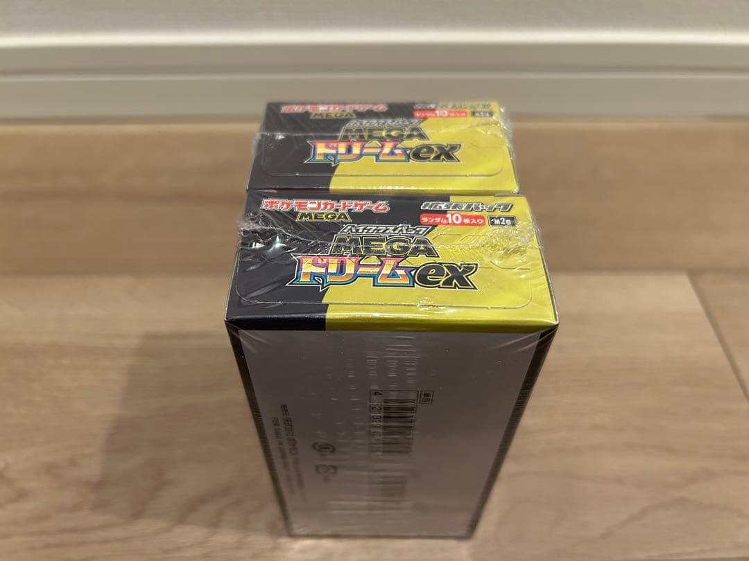 インフェルノX 1BOX、MEGAドリームex 2BOX セットシュリンク付き