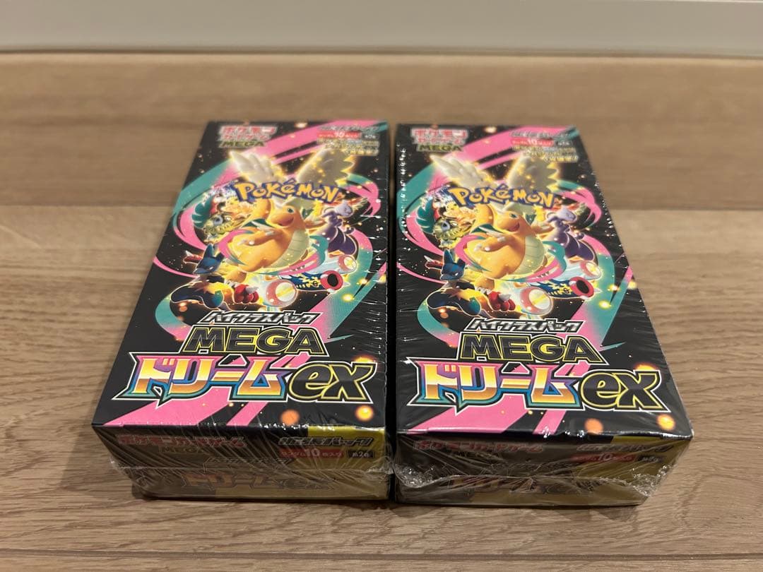 インフェルノX 1BOX、MEGAドリームex 2BOX セットシュリンク付き
