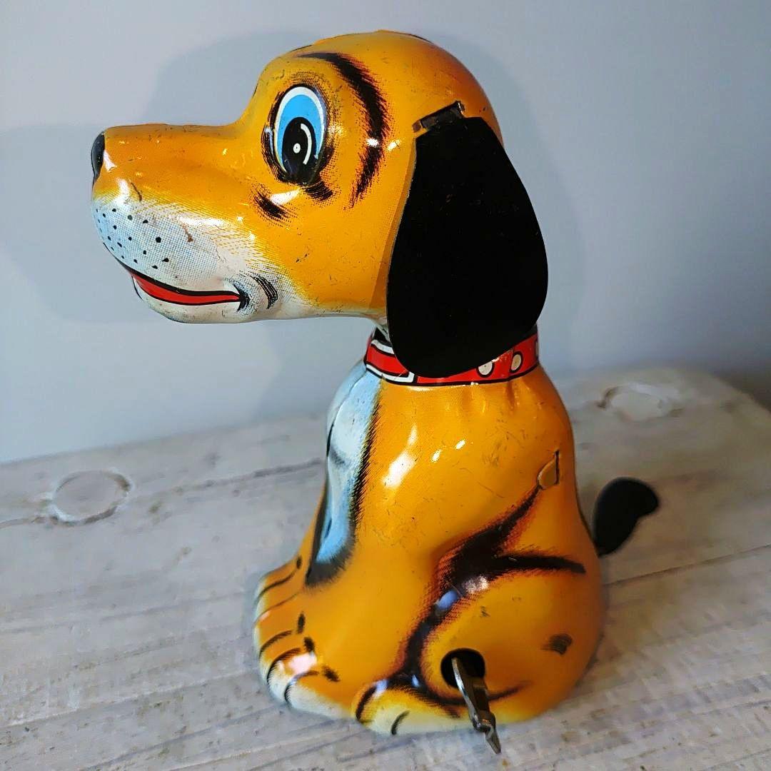 Pat the Pup犬のブリキゼンマイ おもちゃ 日本製　昭和レトロ玩具