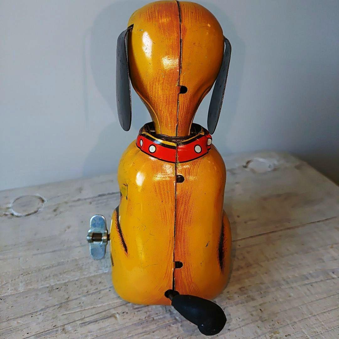 Pat the Pup犬のブリキゼンマイ おもちゃ 日本製　昭和レトロ玩具