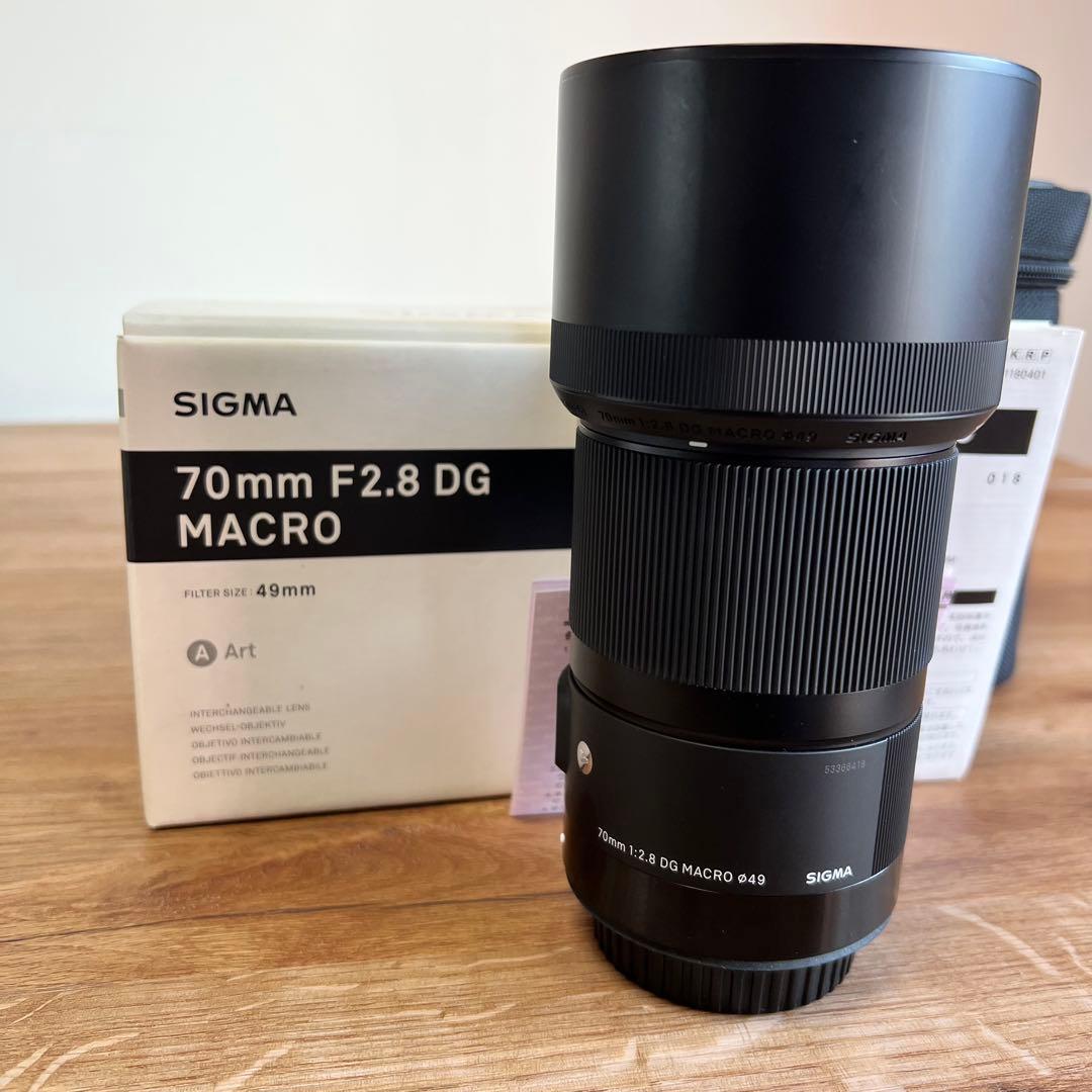 レンズ(単焦点) SIGMA 70mm F2.8 DG MACRO | Art Canon EF
