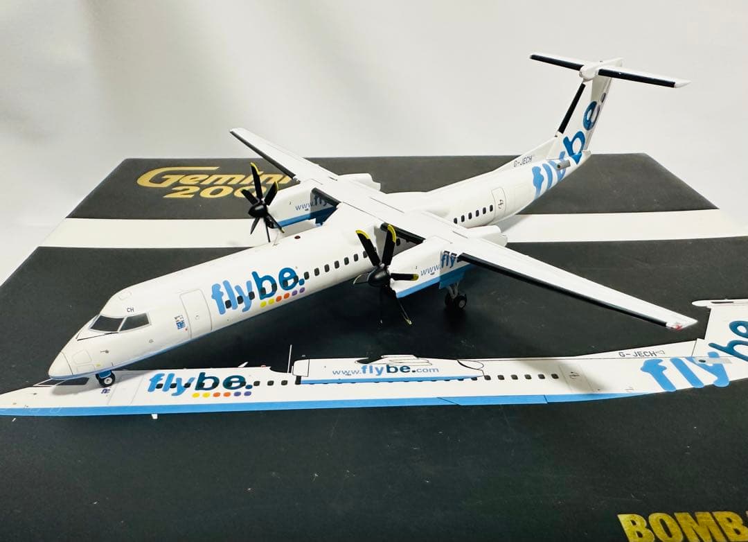 航空機・ヘリコプター Gemini 1/200 Bombardier DHC-8 Q400 flybe