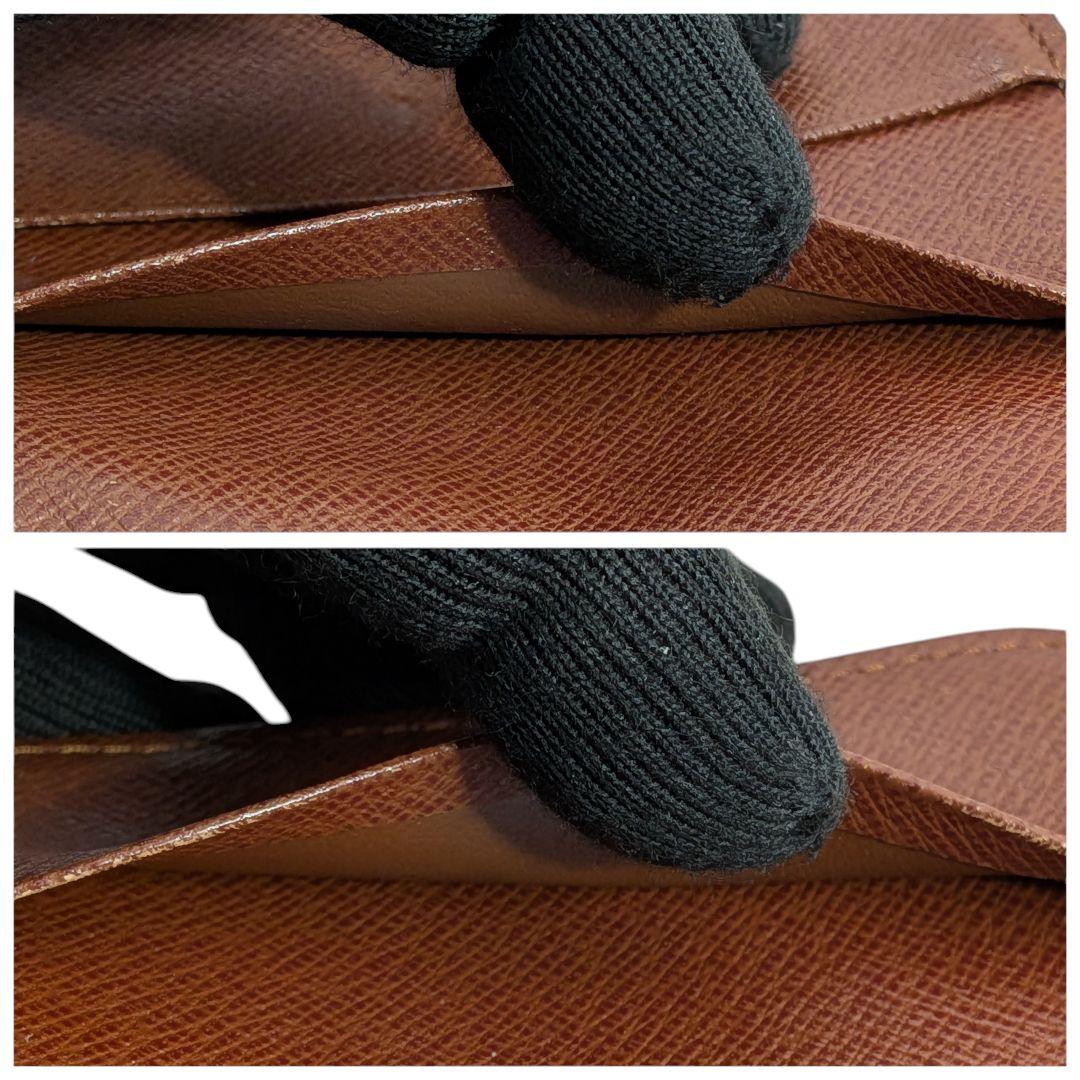 美品 ルイヴィトン モノグラム コンパクトジップ 折り財布 935