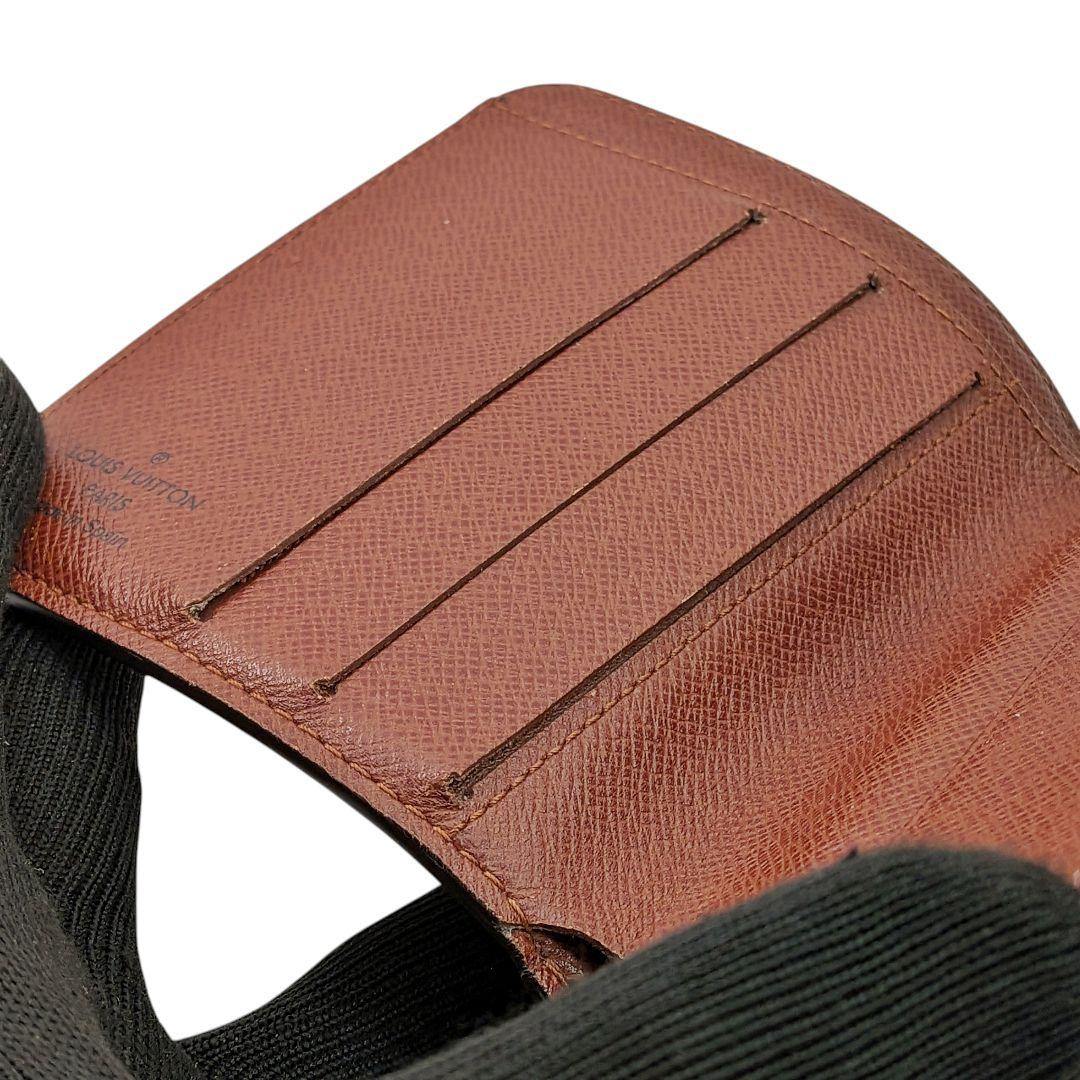 美品 ルイヴィトン モノグラム コンパクトジップ 折り財布 935