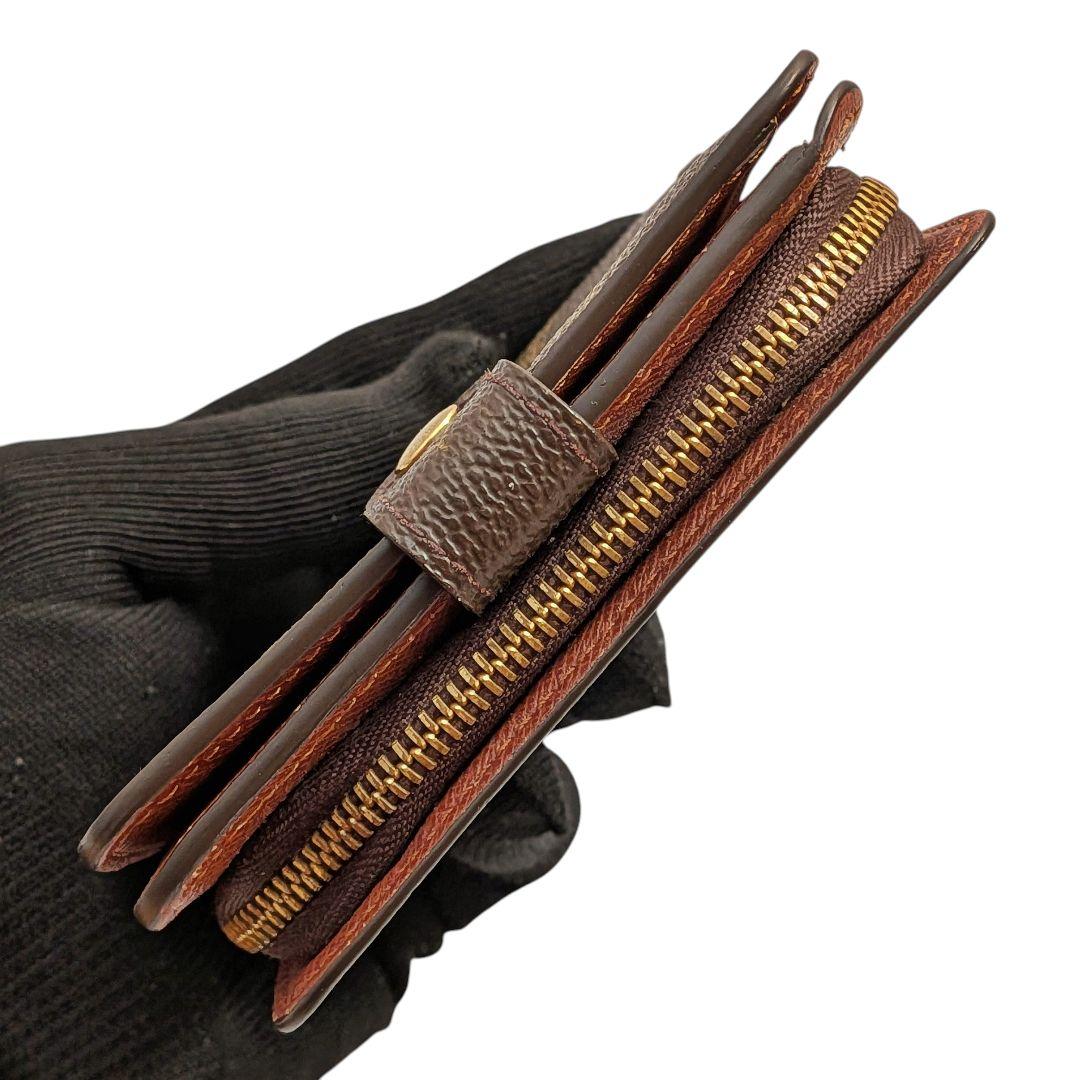 美品 ルイヴィトン モノグラム コンパクトジップ 折り財布 935