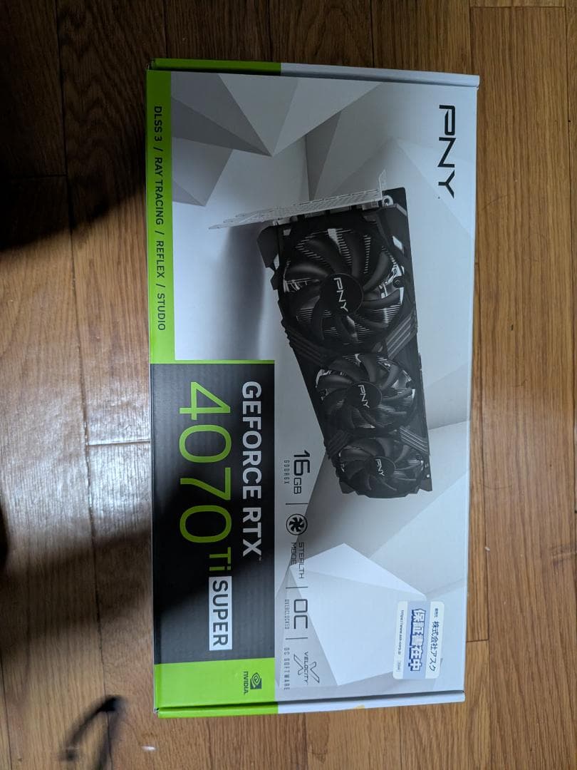PNY RTX 4070 Ti Super 16GB ※コネクタ訳あり