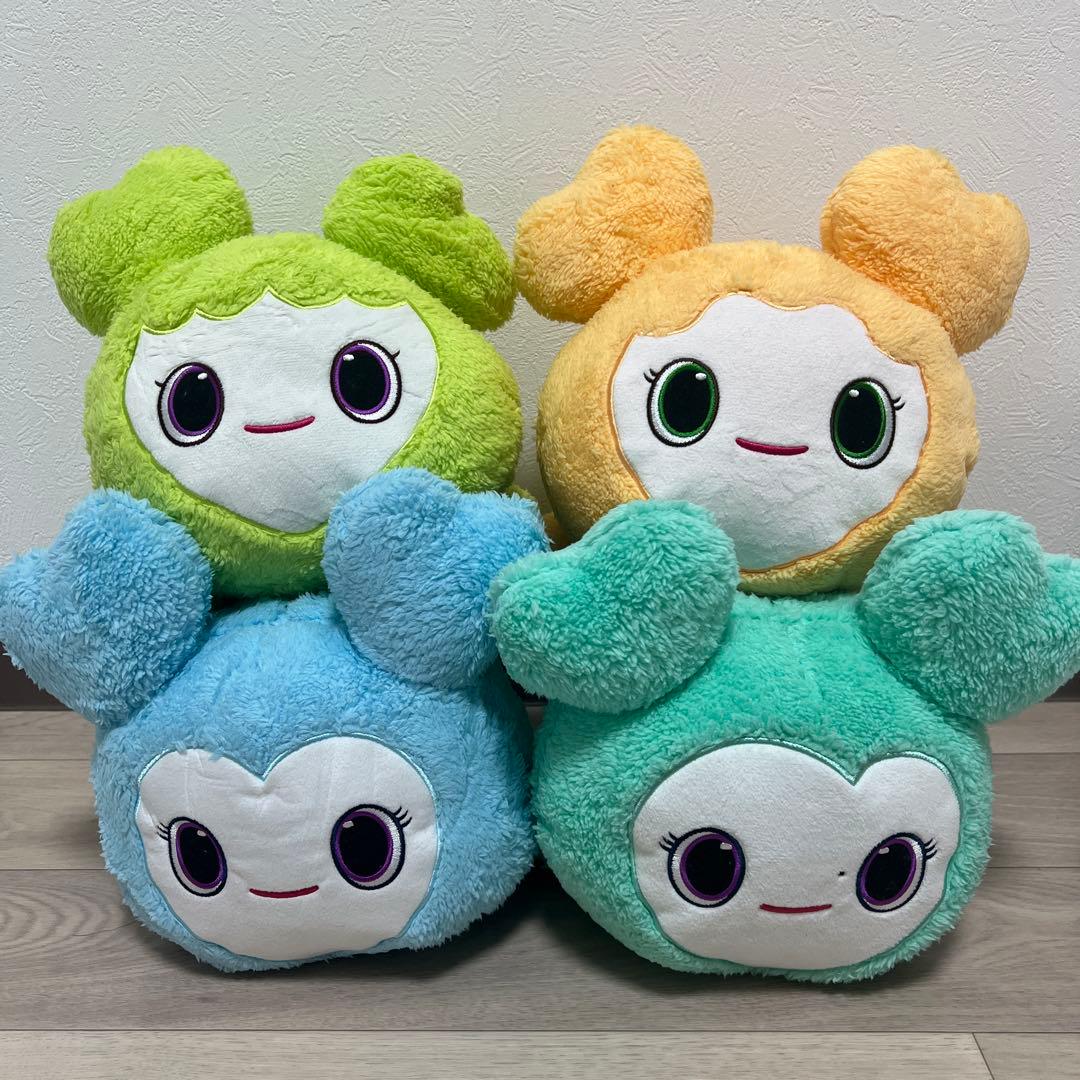 TWICE ラブリー ふわもこねんねBIGぬいぐるみ 4点
