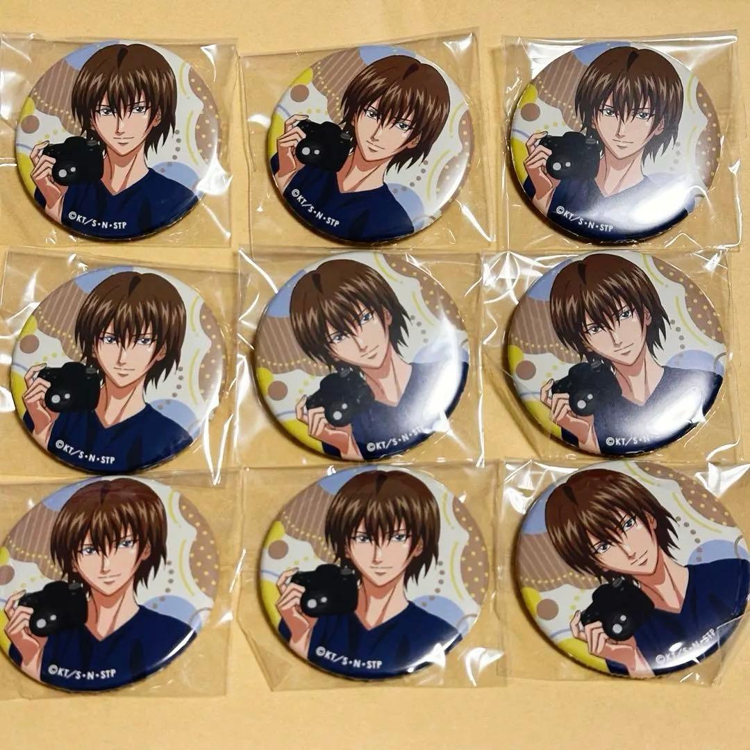 【9点】不二周助　くつろぎタイム　缶バッジ　新テニスの王子様　テニプリ