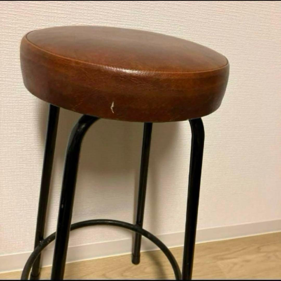 アンティーク　レトロ　長椅子　バーチェア　サイドテーブル　コーヒーミル　5セット