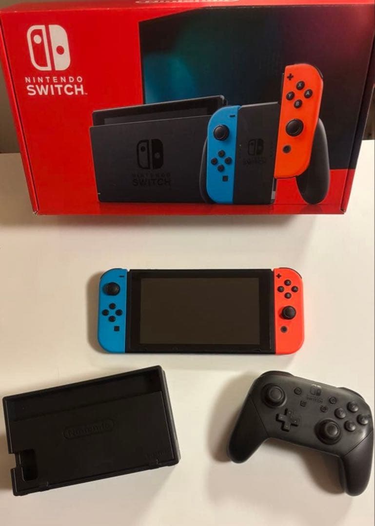 Switch 本体 Proコン付 美品 付属品多数 すぐ遊べるセット