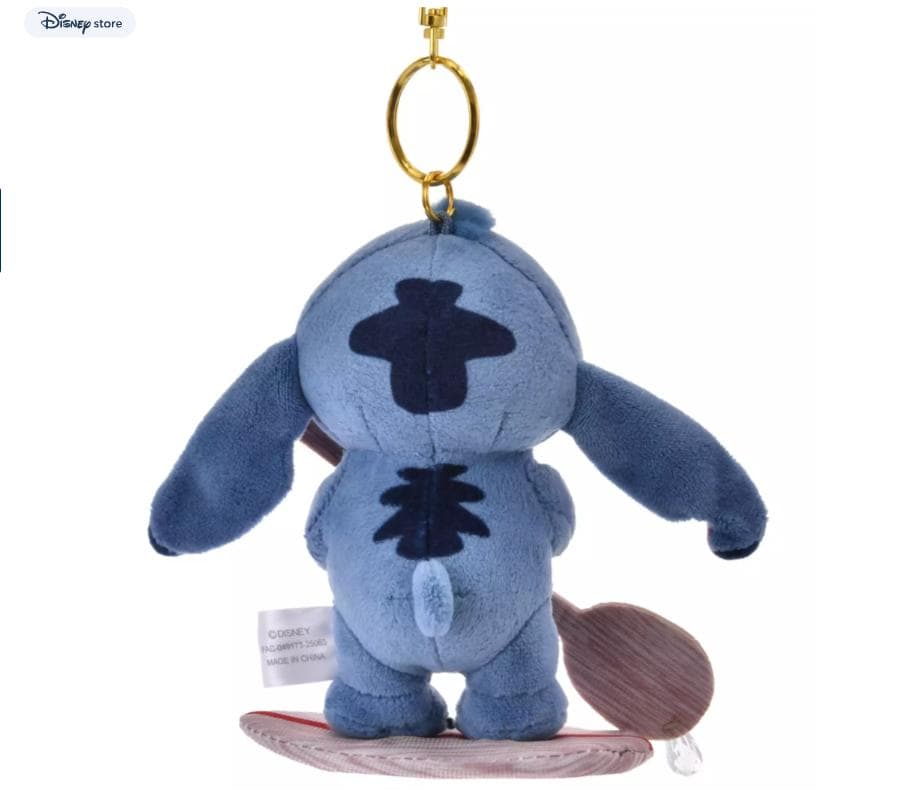 【ディズニー】リロ&スティッチとスクランプ　ぬいぐるみ キーホルダー3点セット