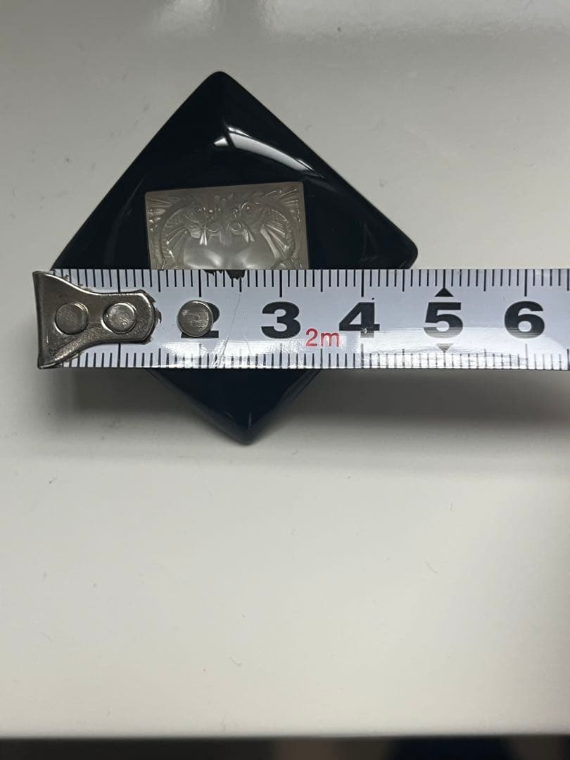 美品　ラリック　ブローチ　アレトゥーズ　女神　クリスタル　箱無し