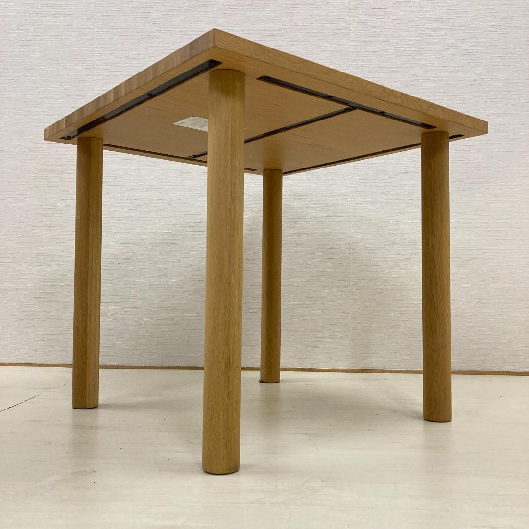 無印良品　ダイニングテーブル　板と脚でできた木製テーブル オーク材