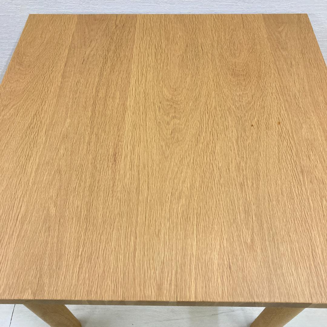 無印良品　ダイニングテーブル　板と脚でできた木製テーブル オーク材