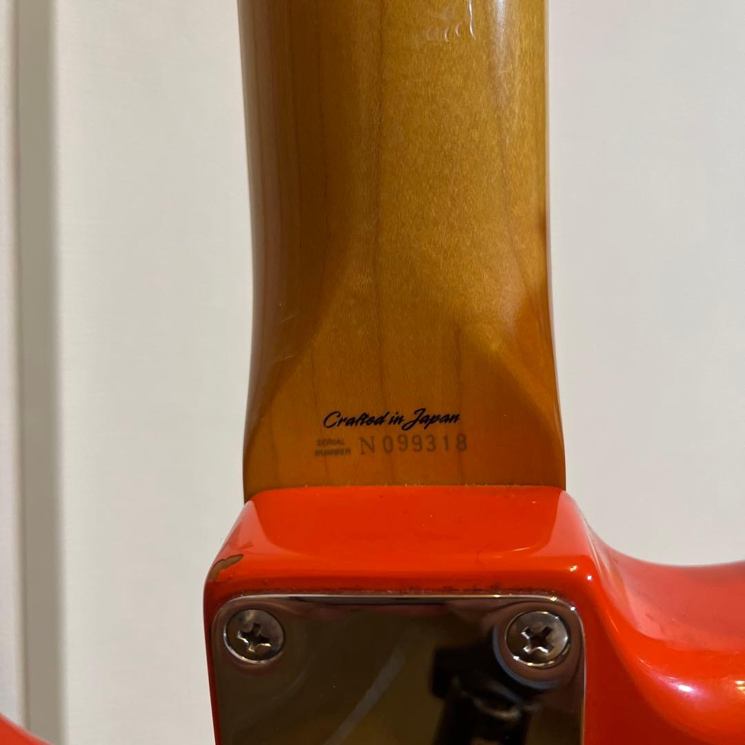 ギター Fender Japan ST62 Fiesta red