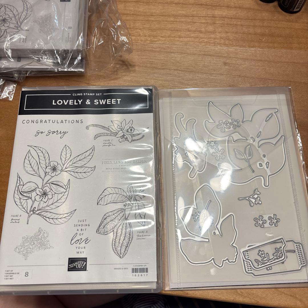 Lovely & Sweet クリンキングスタンプセット