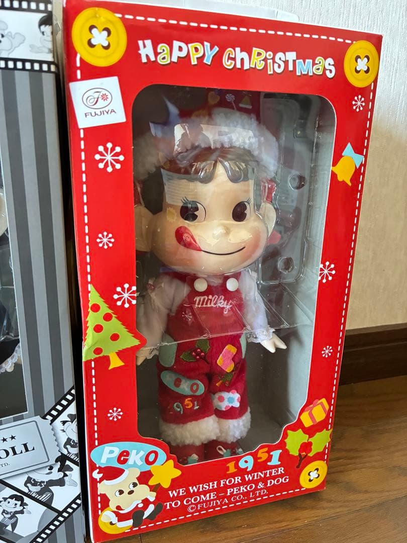 不二家 ペコちゃん　人形　10体セット　専用紙袋　ドール　FUJIYA