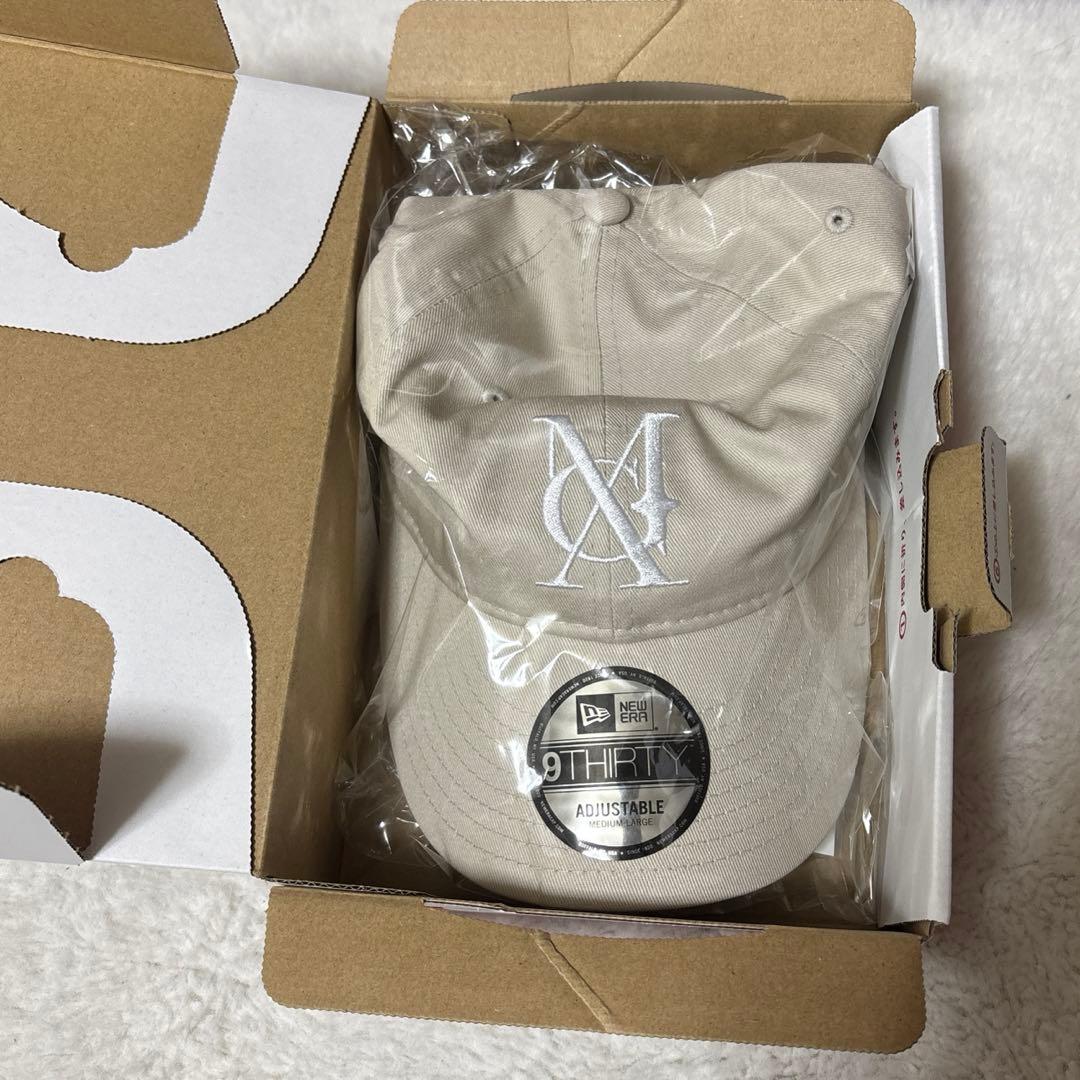 【ピンズ付き】Mrs. GREEN APPLE ×スニダン ベージュ キャップ