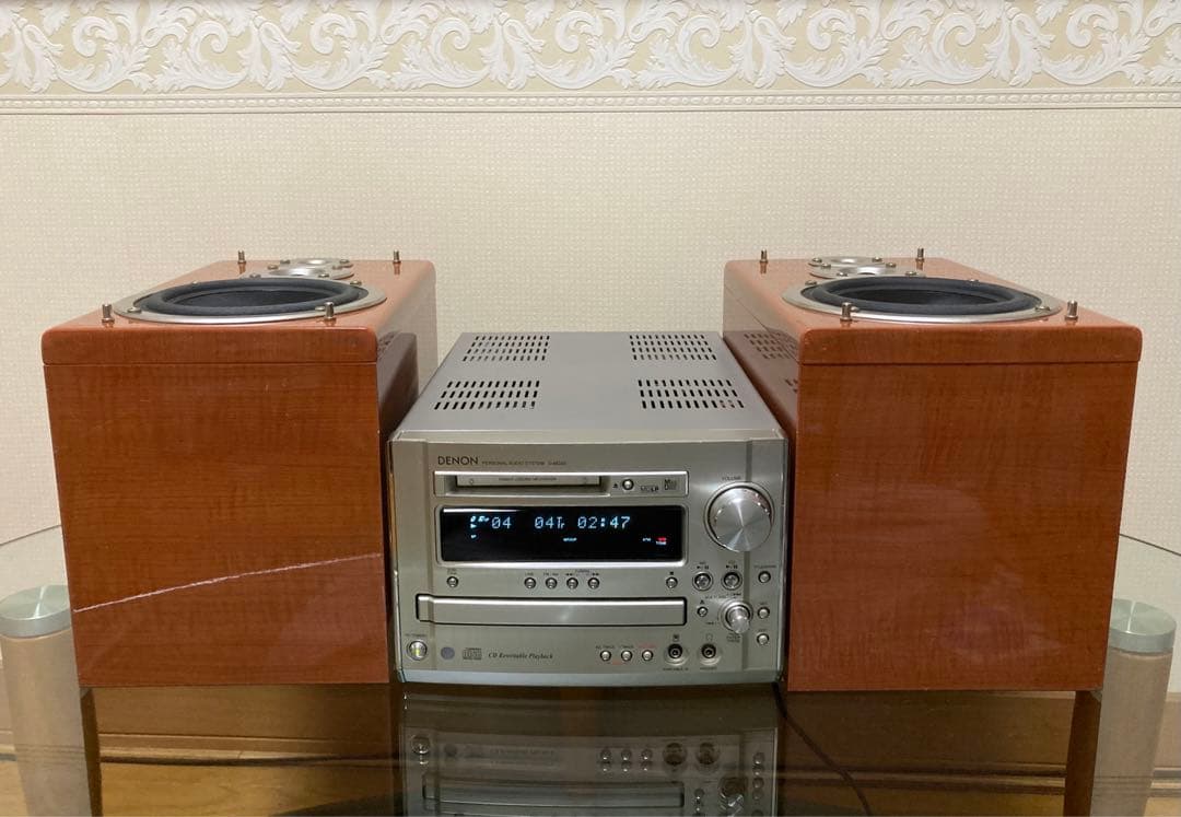 【良品】DENON・D-MG33・美音SC-M33スピーカー【希少説明書付】