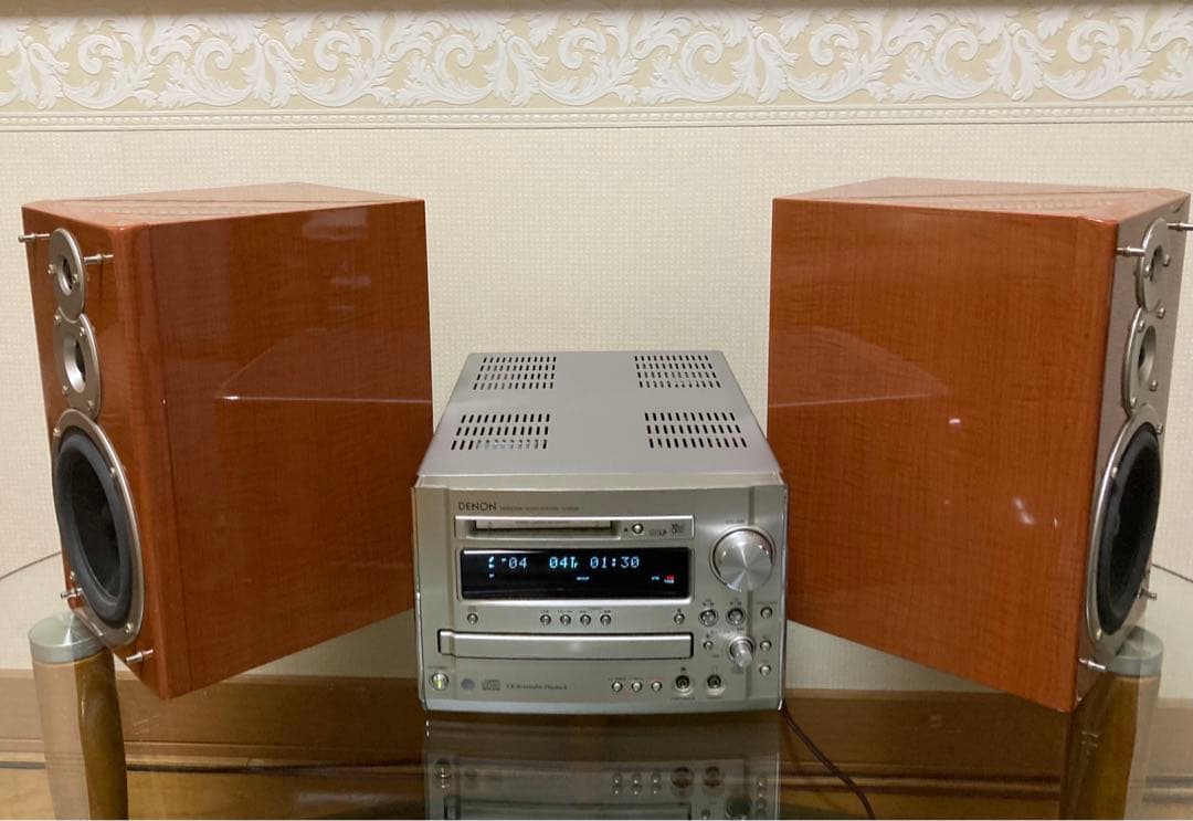 【良品】DENON・D-MG33・美音SC-M33スピーカー【希少説明書付】