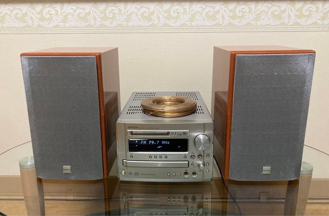 【良品】DENON・D-MG33・美音SC-M33スピーカー【希少説明書付】