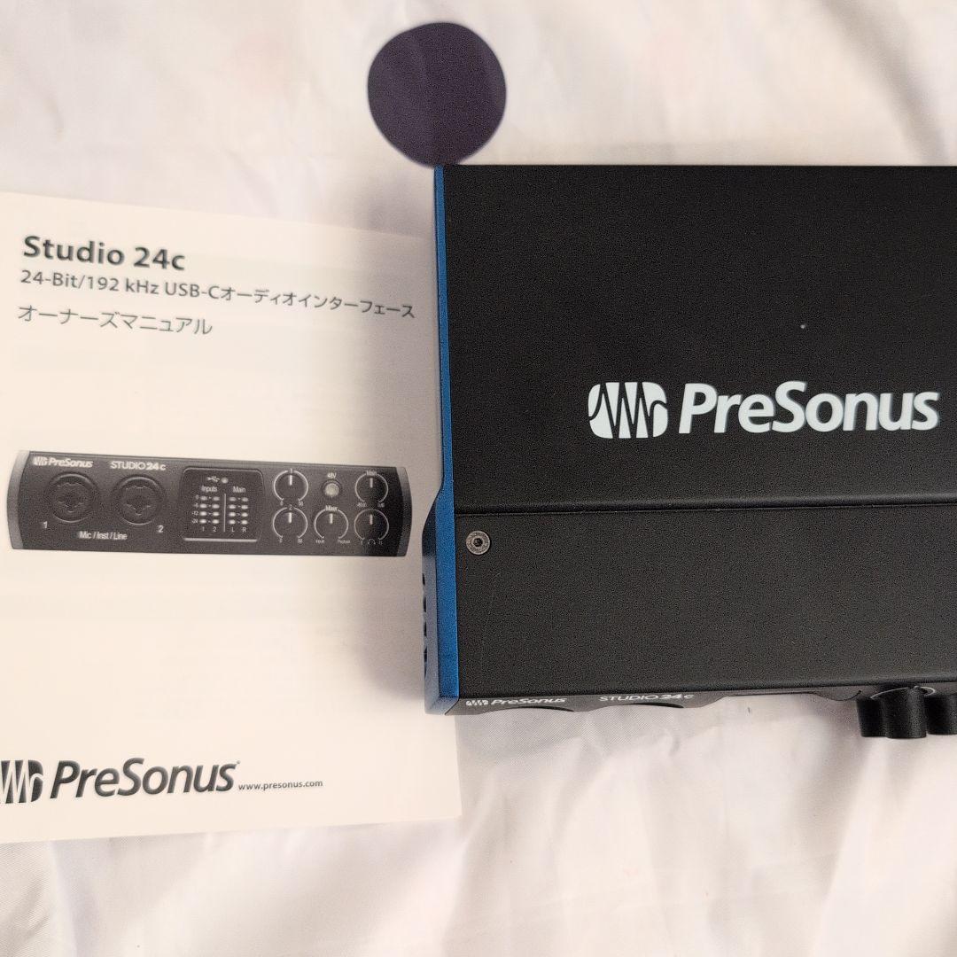 PreSonus Studio 24c USB-Cオーディオインターフェイス
