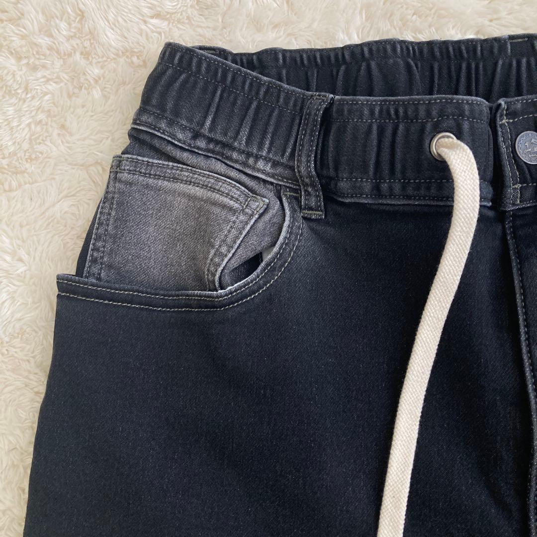 新品未使用！glamb グラム　サルエルジョガーパンツ　デニム