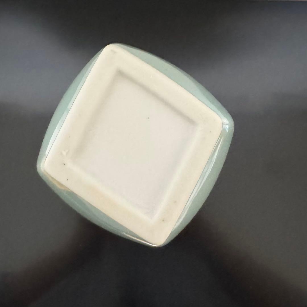 茶道具 《花入》青磁 鳳凰耳瓶