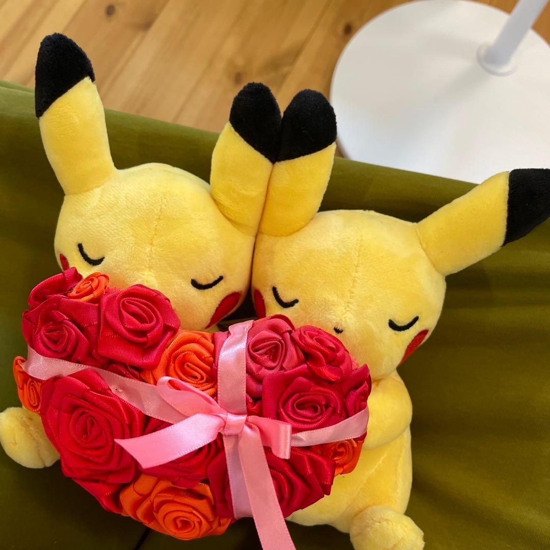Monthly Pair Pikachu ぬいぐるみ　マンスリーペアピカチュウ