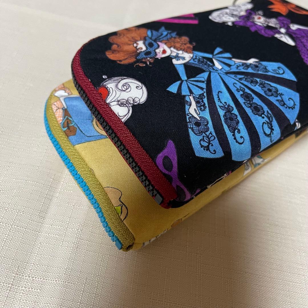 専用出品　 L字ポーチ(長財布)2個　ハンドメイド　ロラライハリス