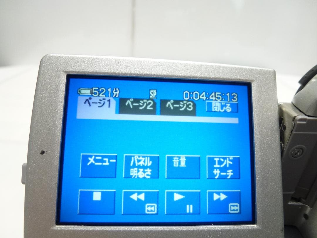 動作品　Mini DV　ソニーデジタルビデオカメラ　SONY DCR-PC101