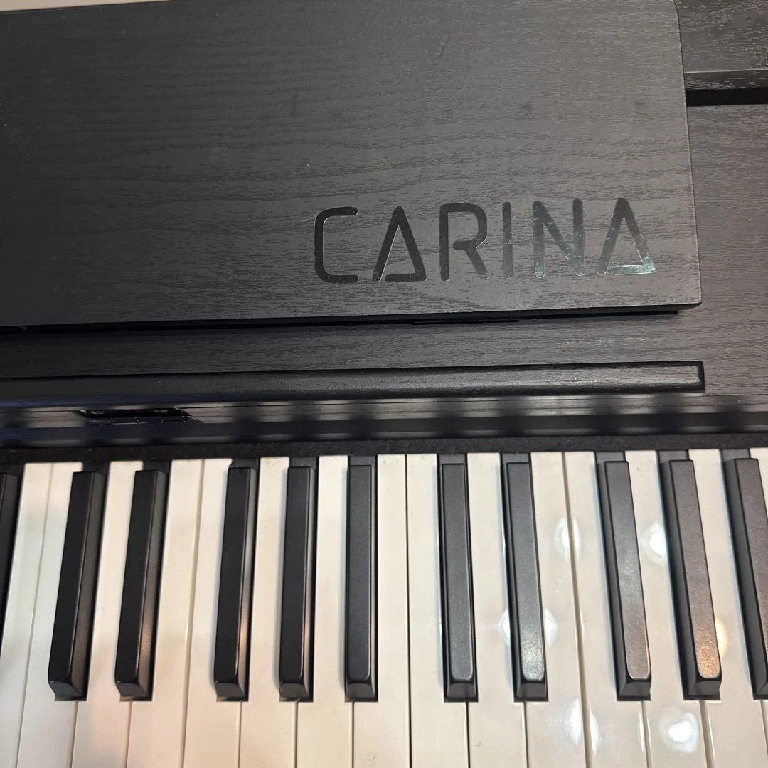 電子ピアノ carina カリーナ　88鍵盤　ピアノ　黒　ブラック