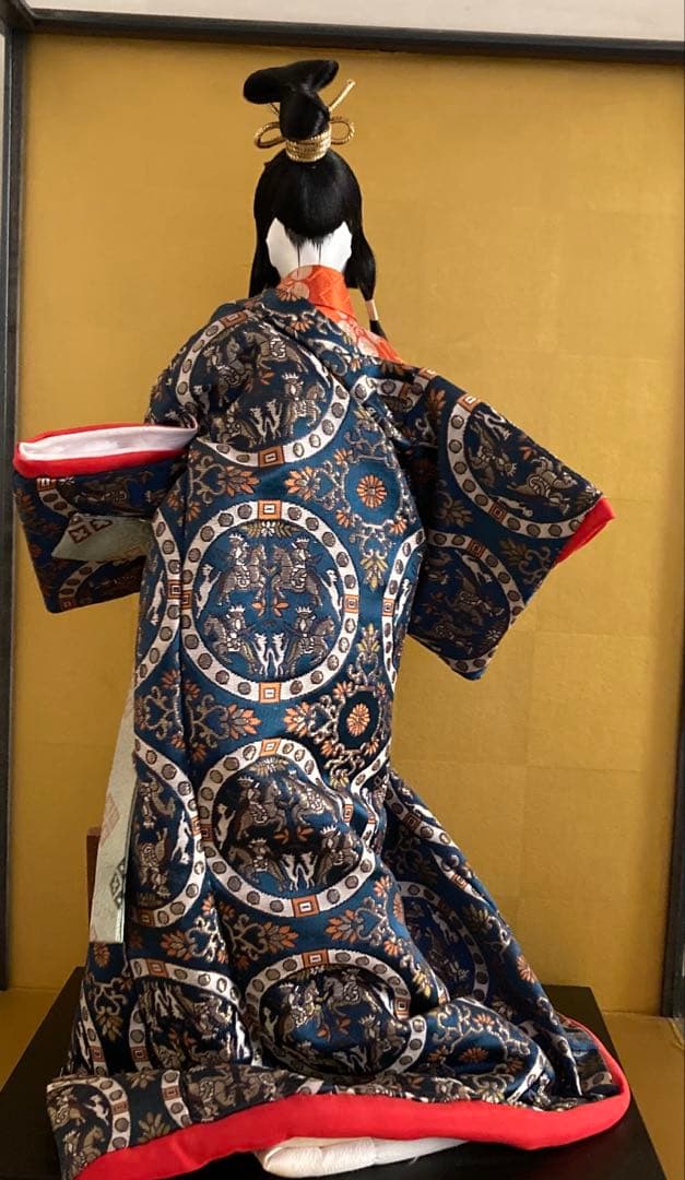 ガラスケース付き　日本人形　古代風俗人形 インテリア