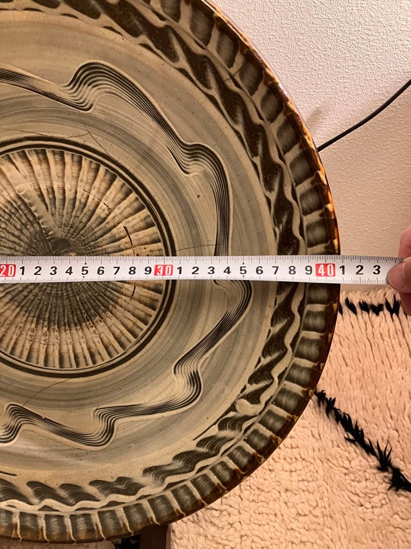 坂本茂木　大皿　小鹿田　小鹿田焼　民藝