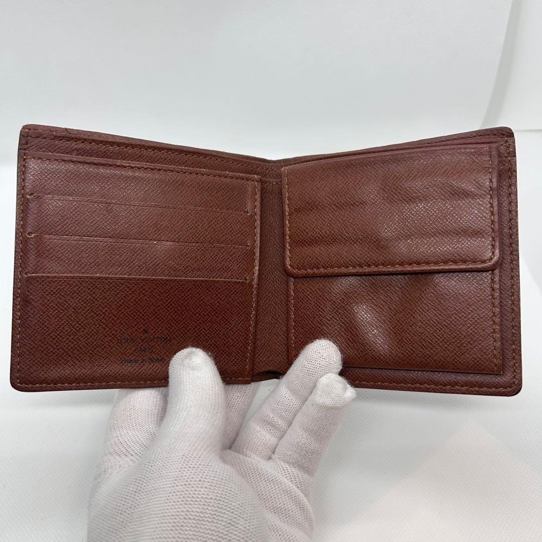 【極美品】ルイヴィトン マルコ モノグラム 折り財布