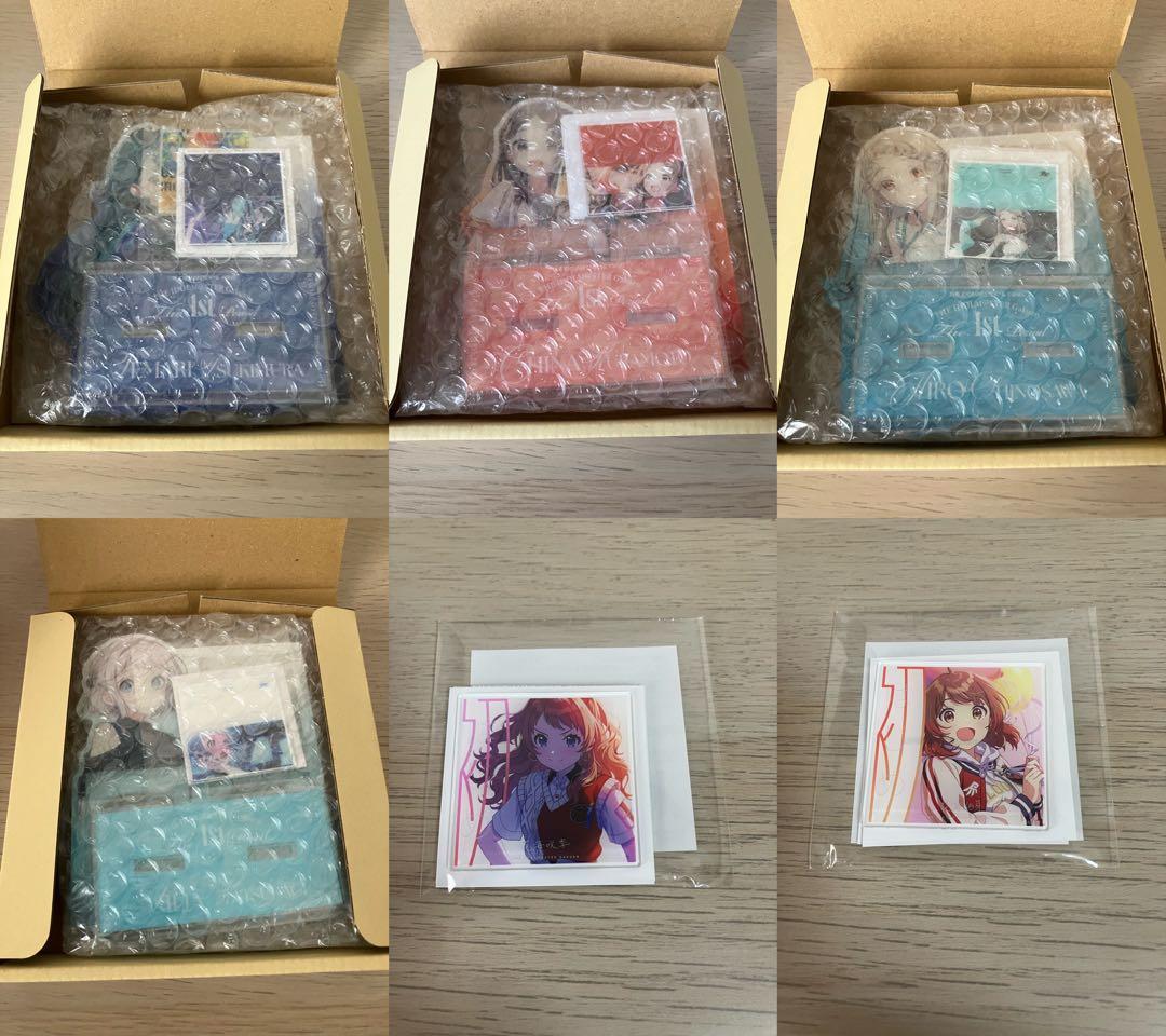 学マス　マイプレイリストアクリルスタンド　アクリルカード　セット