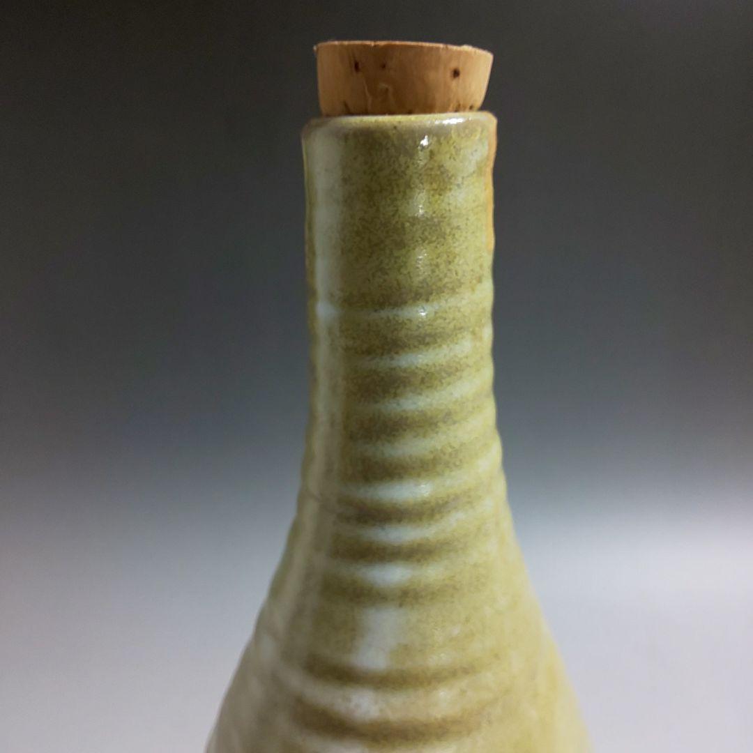 ★ 古い酒壺 古酒 日本酒 清酒 １級 陶器 骨董 一輪挿し 花器 昭和